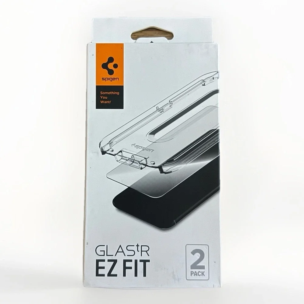 Spigen Glas.tR EZ Fit Tempered Glass Screen Protector For iPhone 12 & 12 Pro NEW